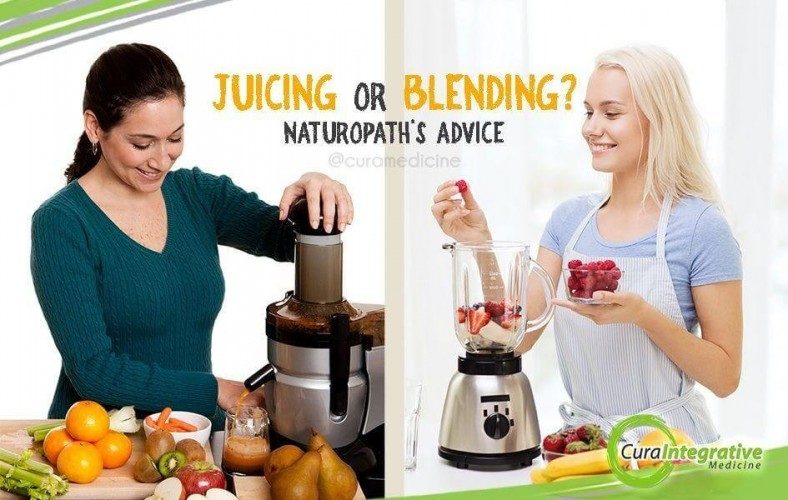 Juicing or Blending? Naturopath in Perth Advice
