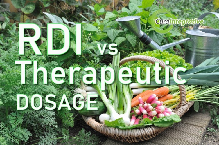 Recommended Daily Intake vs Therapeutic Dosages